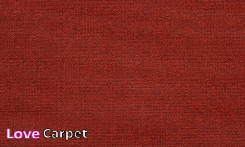 Red from the Triumph Loop Carpet Tiles range