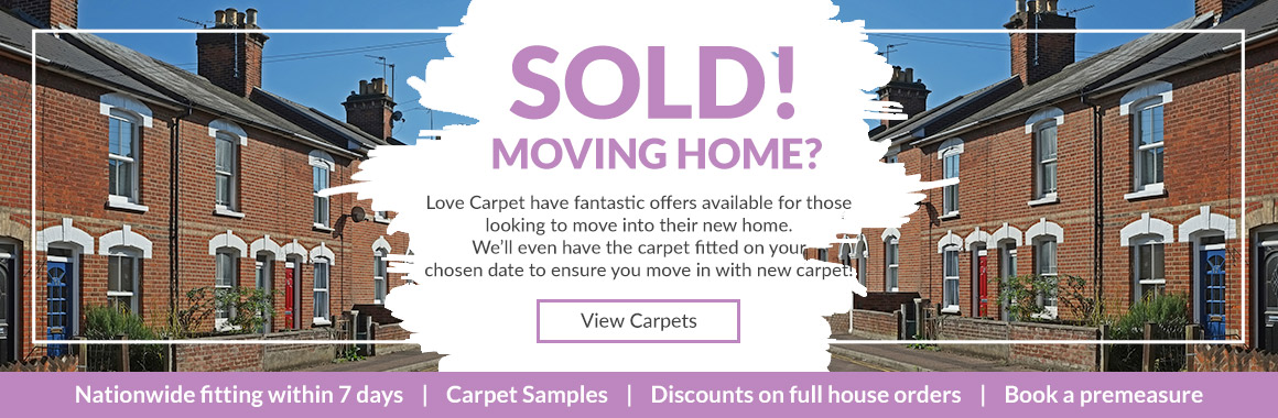 Carpet deals when moving home